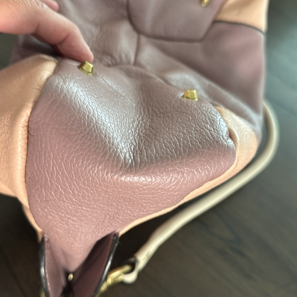 orYANY Pink and Cream Hobo Bag - Picture 9 of 12